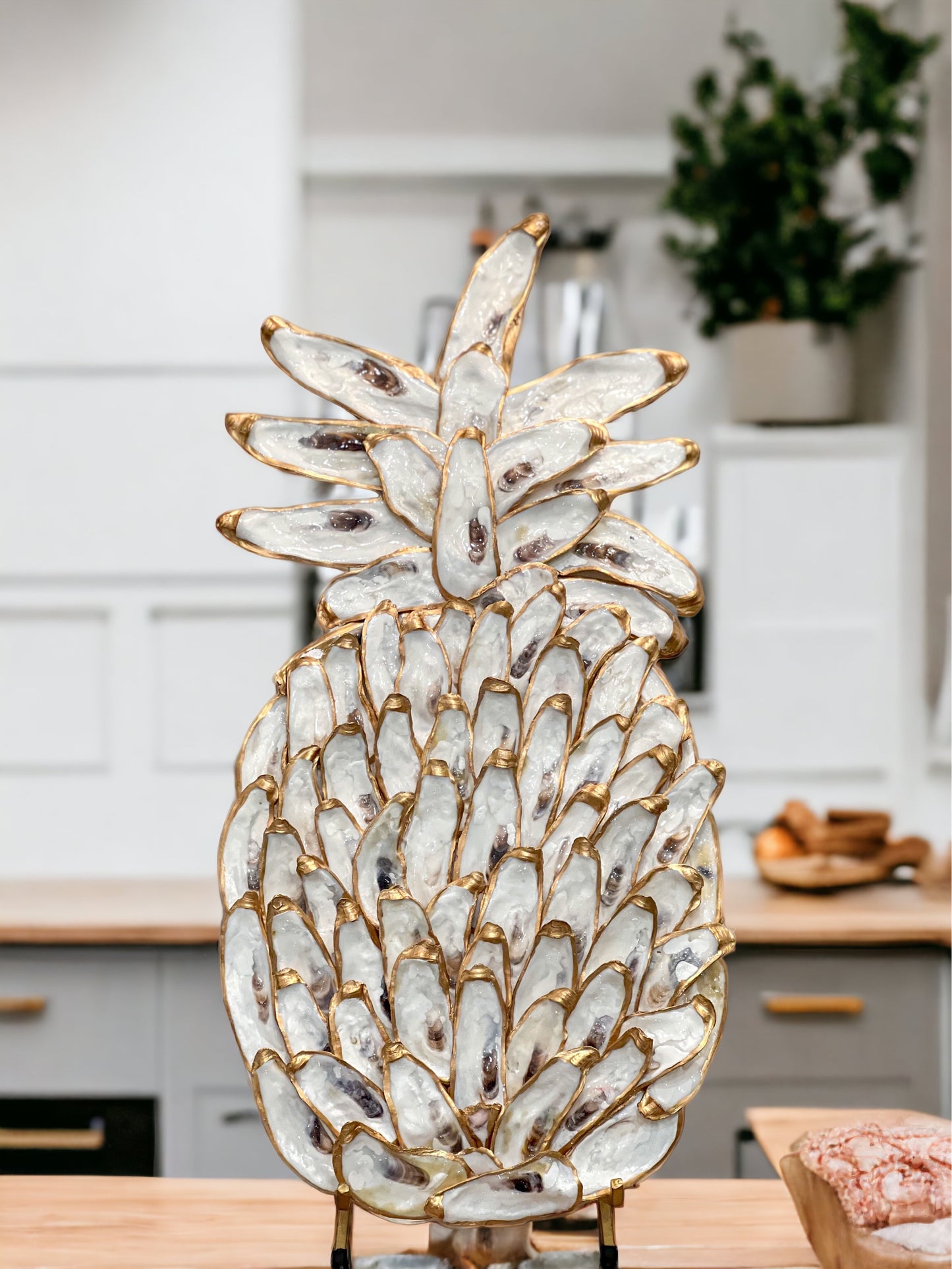 Oyster Shell Pineapple- 20”