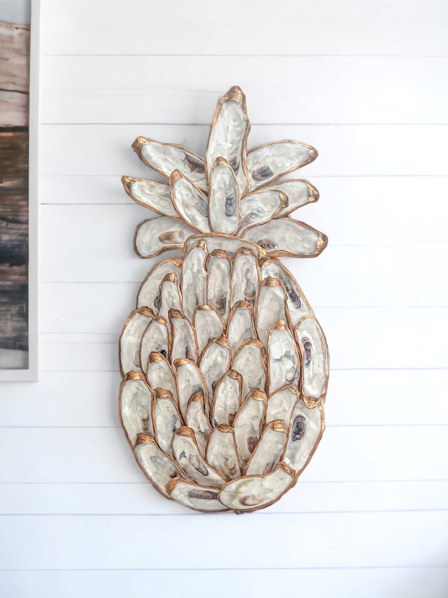 Oyster Shell Pineapple- 14”