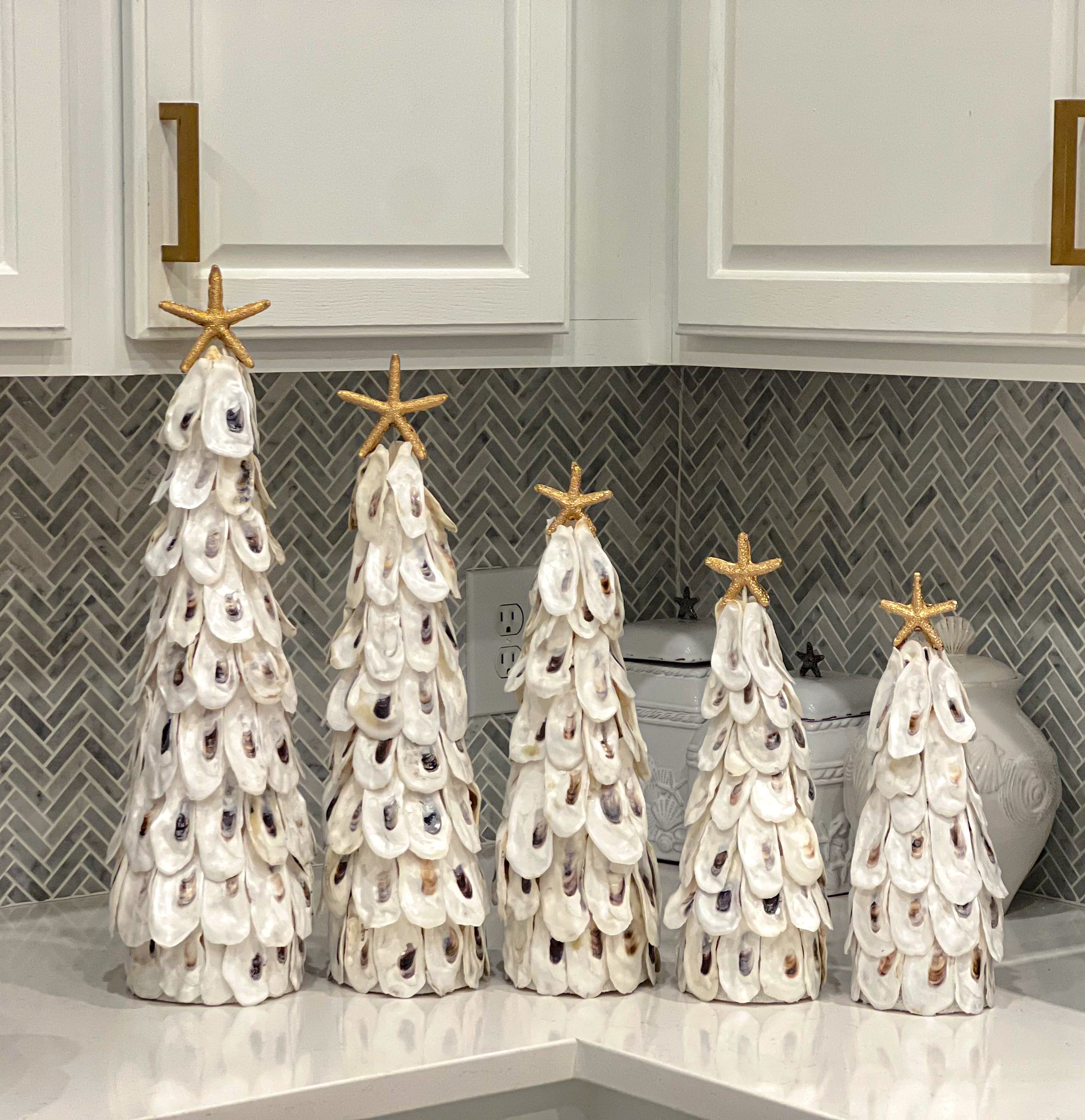 Oyster Shell Christmas Trees – The Elegant Oyster Co.