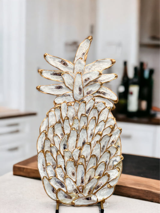 Oyster Shell Pineapple- 20”