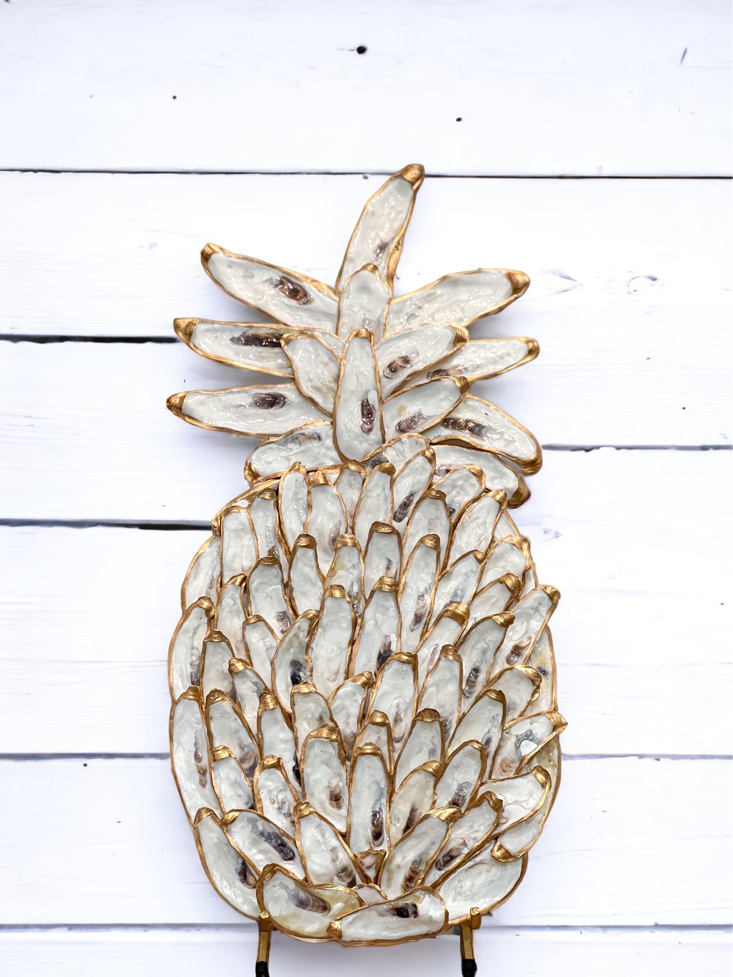 Oyster Shell Pineapple- 20”